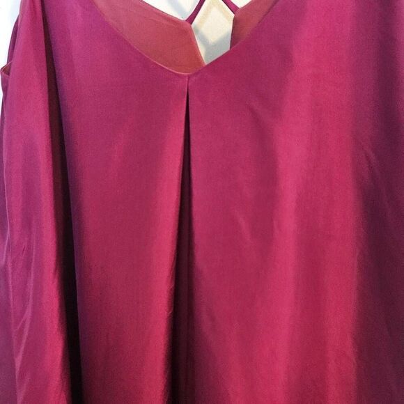 Rebecca Minkoff Dana dress, plum spaghetti strap. Size S. - Picture 5 of 6